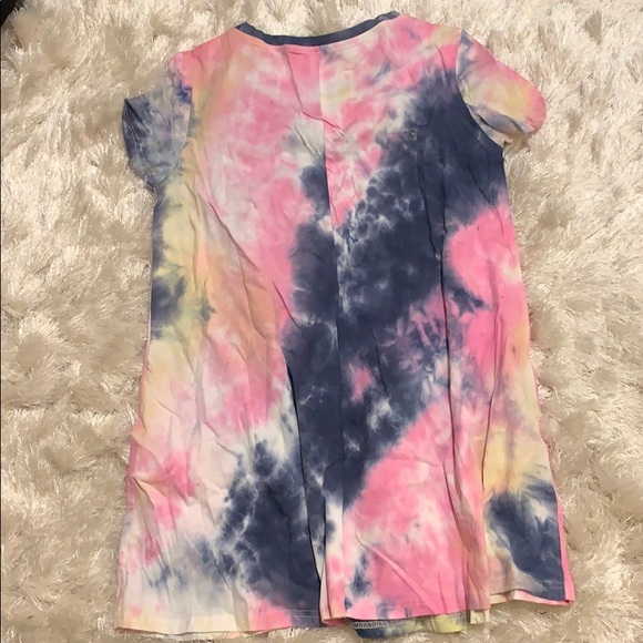 NEVER WORN tie dye Romwe t shirt dress size small - Picture 2 of 3